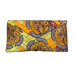 African - Inspired Vibrant Print Clutch Bag for Women 22Style