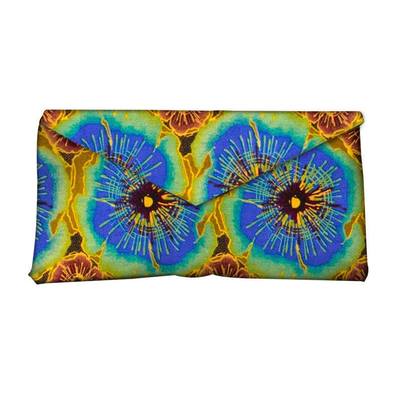 African - Inspired Vibrant Print Clutch Bag for Women 11Style