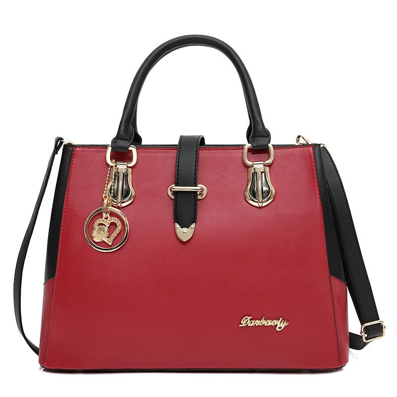 Atmospheric Clutch Shoulder Bag Red