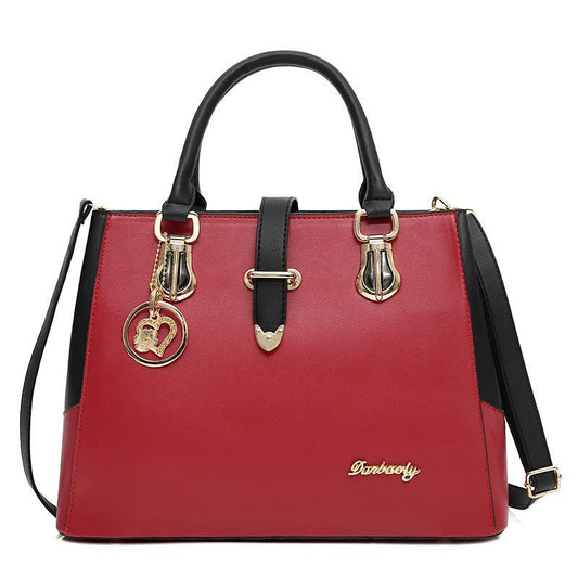 Atmospheric Clutch Shoulder Bag Red