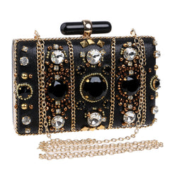 Banquet Clutch Ladies Dress Evening Bag Black