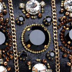 Banquet Clutch Ladies Dress Evening Bag Black