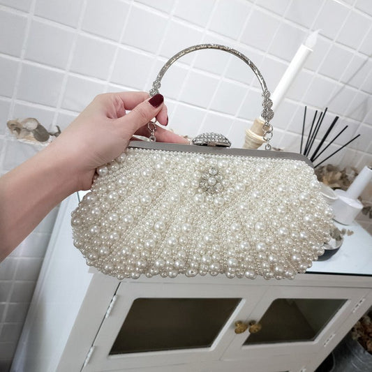 Banquet Pearl Cheongsam Crossover Clutch Bracelet penang