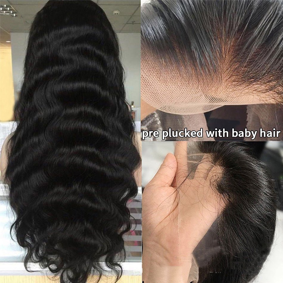 Body Wave Lace Front Human Hair Wig 4x4 headgear