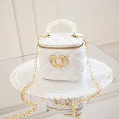 Bucket Gel Bag Female PVC White