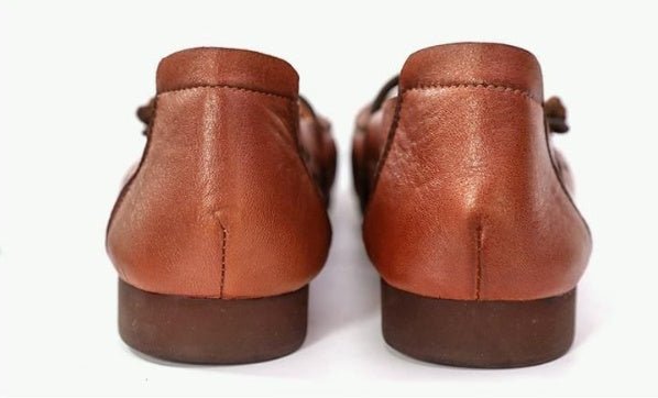 Buckle Ethnic Style Women's Shoes Hollow Breathable Flower Sandals light brown