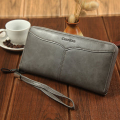 Business Casual Large - Capacity Clutch Bag Dark Grey