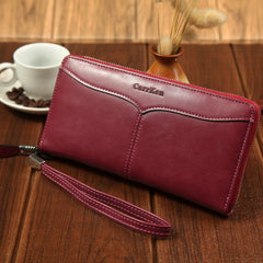 Business Casual Large - Capacity Clutch Bag Red