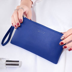 Casual Long Clutch Bag for Women – Elegant and Versatile Royal Blue