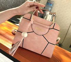 Cat Portable Printed Shoulder Bag for Women's Fashion Casual Pink