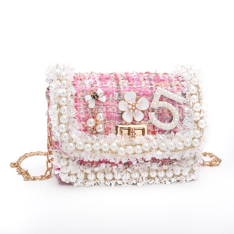 Charming Kids' Clutch Mini Embroidered Shoulder Bag 2 Style