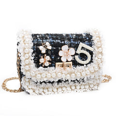 Charming Kids' Clutch Mini Embroidered Shoulder Bag 2 Style