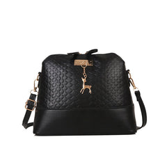 Chic and Trendy Portable Fashion Women's Handbag Black