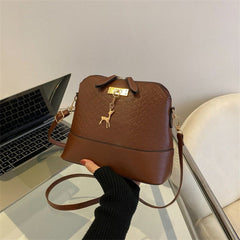 Chic and Trendy Portable Fashion Women's Handbag Black