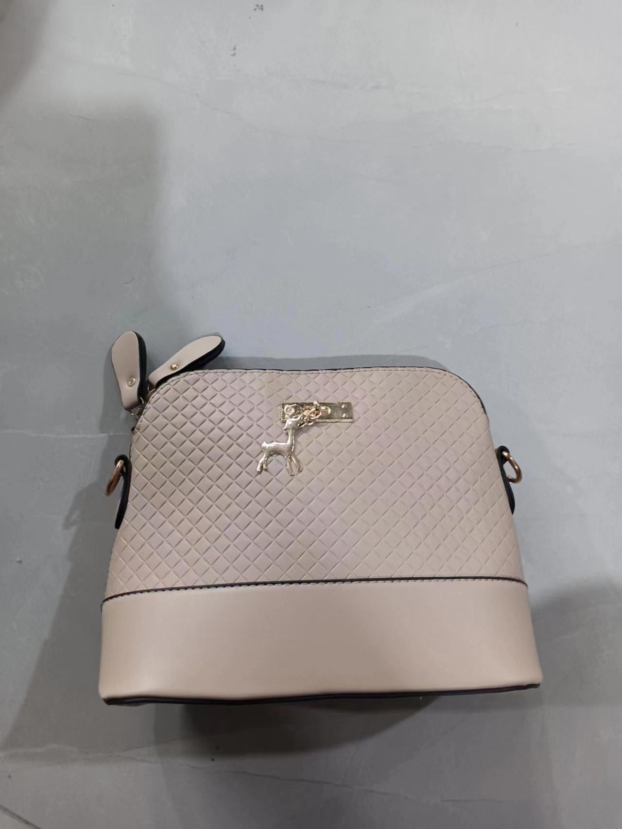 Chic and Trendy Portable Fashion Women's Handbag White