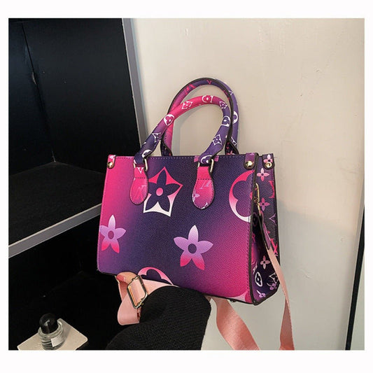 Chic Visionary Bag with Spacious Capacity - Trendy Presbyopic Handbag Dark Pink