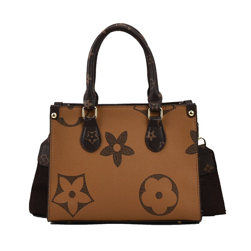 Chic Visionary Bag with Spacious Capacity - Trendy Presbyopic Handbag Dark Pink