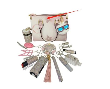 Chic Visionary Bag with Spacious Capacity - Trendy Presbyopic Handbag White