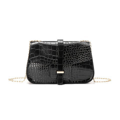 Chic Western Style Chain Bag by The Bag Niche Black