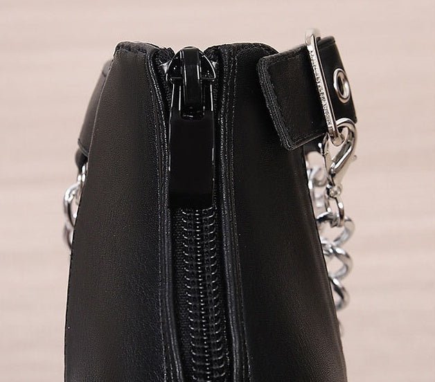 Chunky Heel Waterproof Platform Pole Dance High Heels White