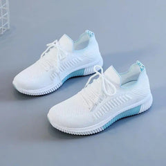 Cloud - Like Comfort Mesh Breathable Women's Casual Shoes Sneakers Beige