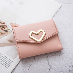 Clutch Tri - Fold Wallet with Card Holder Pink