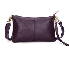 Cowhide Clutch Bag – Dinner & Leisure for Ladies Violet