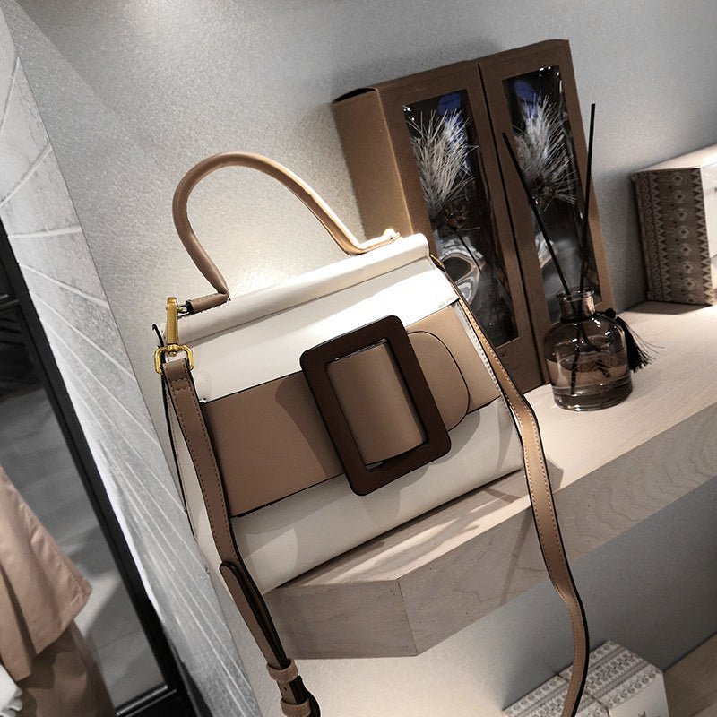 Cream cake tote bag handbag women White