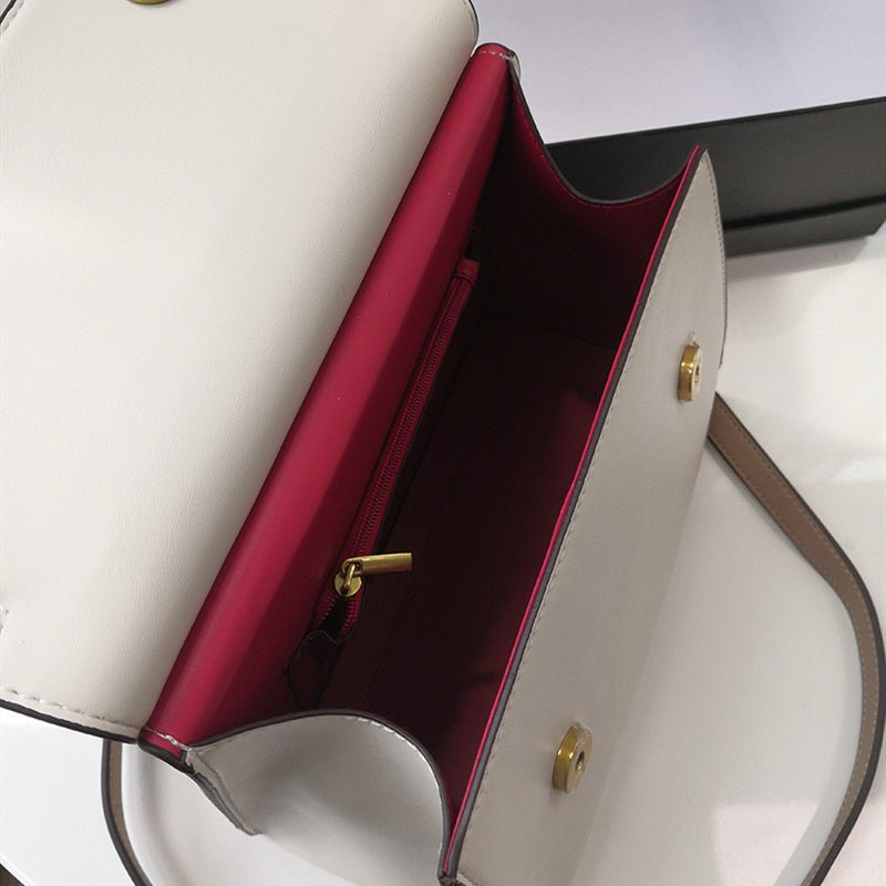 Cream cake tote bag handbag women Black