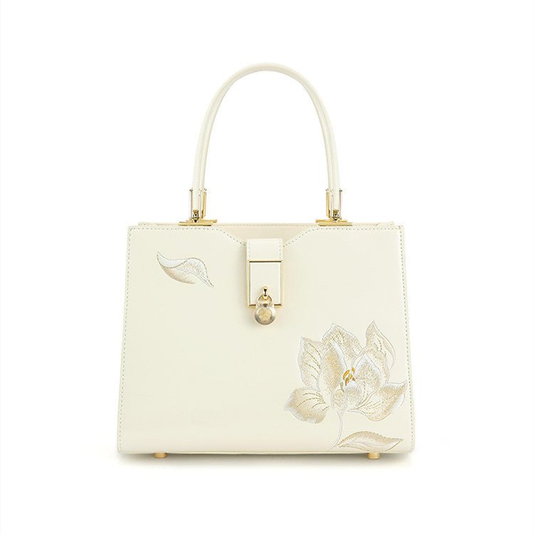 Creative Simple Chinese Style Handbag Beige