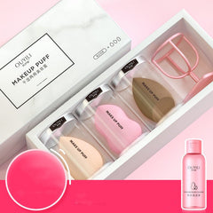 Cushion Beauty Egg & Gourd Sponge Puff Set: Essential Makeup Tools 5style