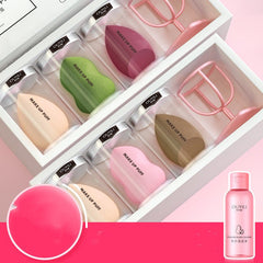 Cushion Beauty Egg & Gourd Sponge Puff Set: Essential Makeup Tools 5style