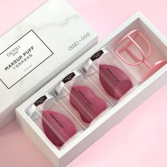 Cushion Beauty Egg & Gourd Sponge Puff Set: Essential Makeup Tools 5style