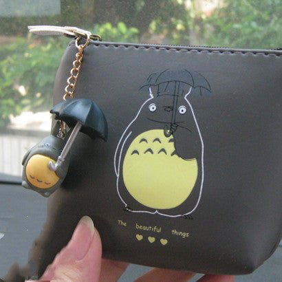 Cute Creative Personalized Cartoon Ladies Short Wallet Umbrella