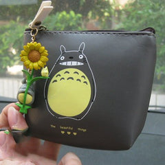 Cute Creative Personalized Cartoon Ladies Short Wallet Bare teeth