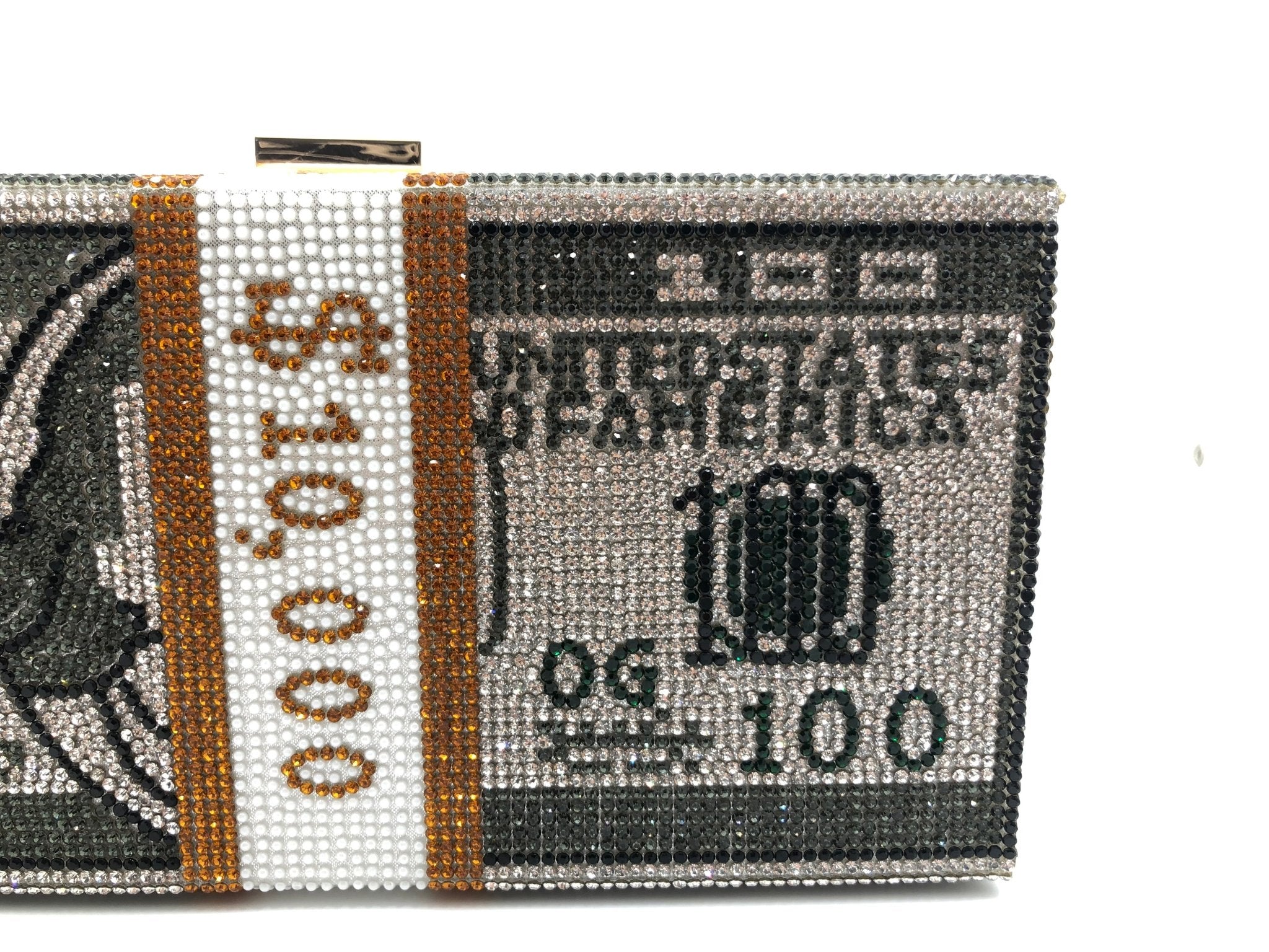 Dollar Print Clutch Messenger Bag for Stylish Fashion Statements Pink