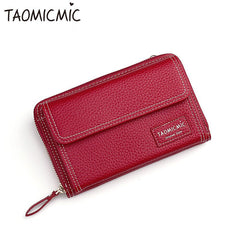Elegant Clutch Shoulder Bag - Versatile and Stylish Design Claret