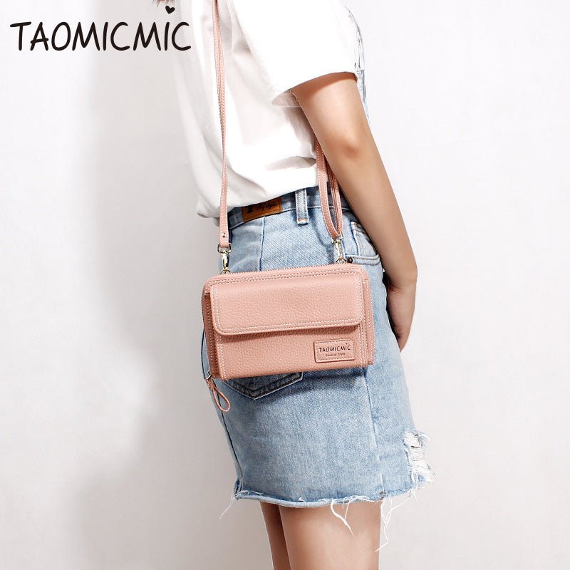 Elegant Clutch Shoulder Bag - Versatile and Stylish Design blue