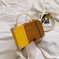 Elegant Handle Clutch Bag for Ladies - Perfect for Parties Yellow