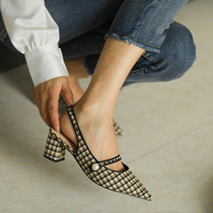 Elegant High - Heeled Shoes – Elevate Your Style with Timeless Sophistication Photo Color