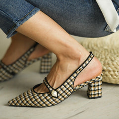 Elegant High - Heeled Shoes – Elevate Your Style with Timeless Sophistication Photo Color