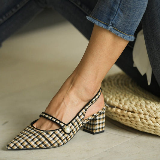 Elegant High - Heeled Shoes – Elevate Your Style with Timeless Sophistication Photo Color