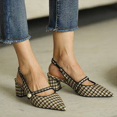 Elegant High - Heeled Shoes – Elevate Your Style with Timeless Sophistication Photo Color