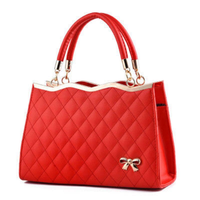 Elegant Ladies Clutch Handbag - Stylish and Versatile Design Red