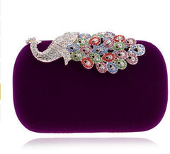 Evening dress clutch colorful