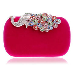 Evening dress clutch colorful