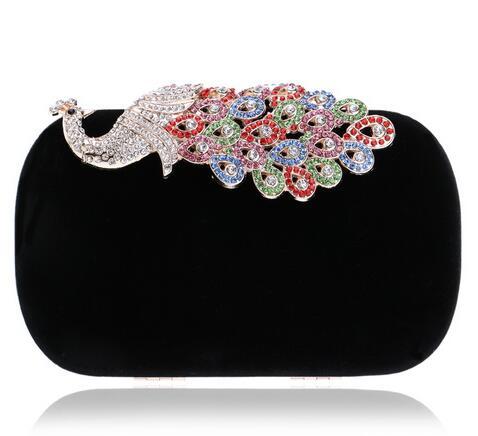 Evening dress clutch colorful