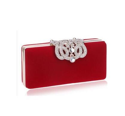 Evening dress clutch rectangle