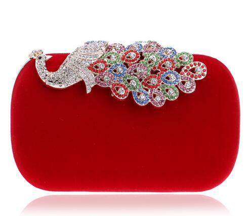 Evening dress clutch colorful