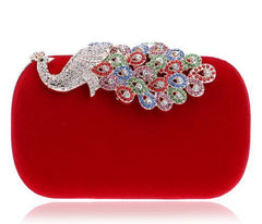 Evening dress clutch colorful